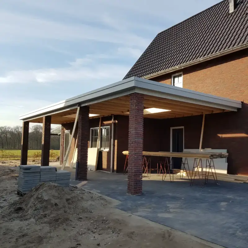 Complete afbouw nieuwbouwwoning, inclusief extra badkamer, carport en fitnessruimte – foto 1