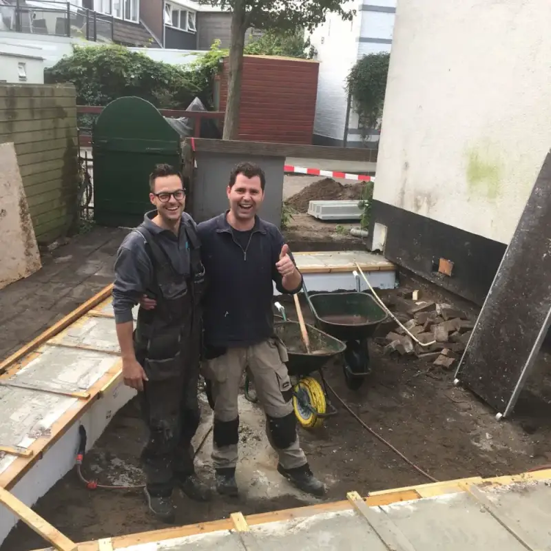 Uitbouw met houtskeletbouw en sedum dak in Assendorp – foto 8