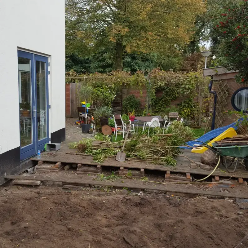 Uitbouw met houtskeletbouw en sedum dak in Assendorp – foto 12