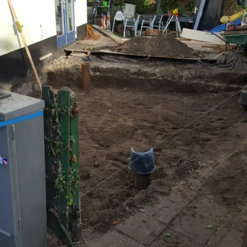 Uitbouw met houtskeletbouw en sedum dak in Assendorp – foto 14